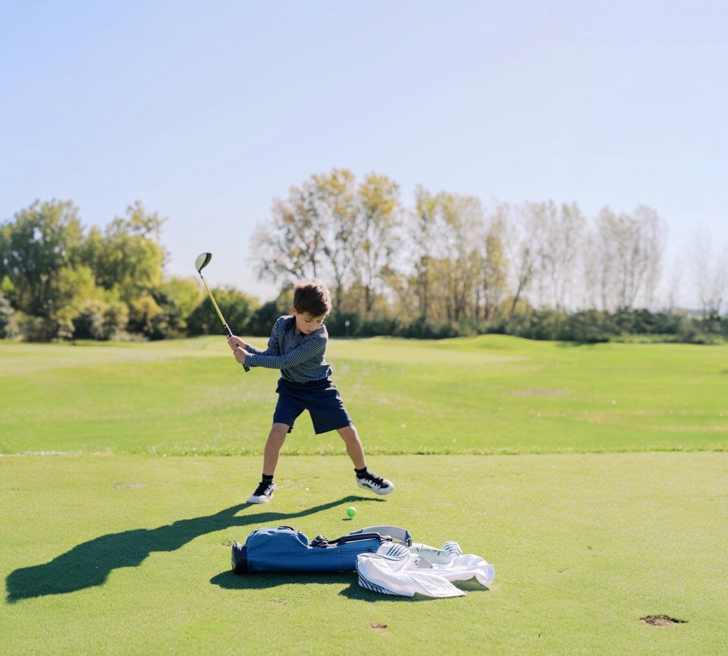 Toddler Golf Bag- Blueberry Bunker