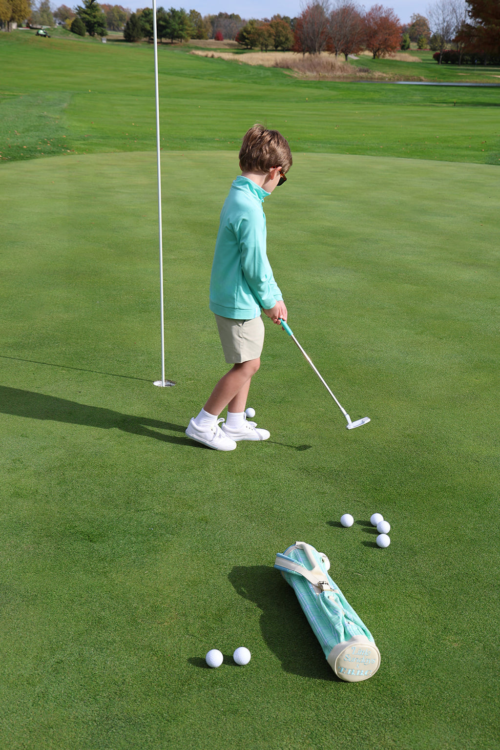 Pelham Manor Plaid - T.B.B.C x Little Sundays - Toddler Golf Bag
