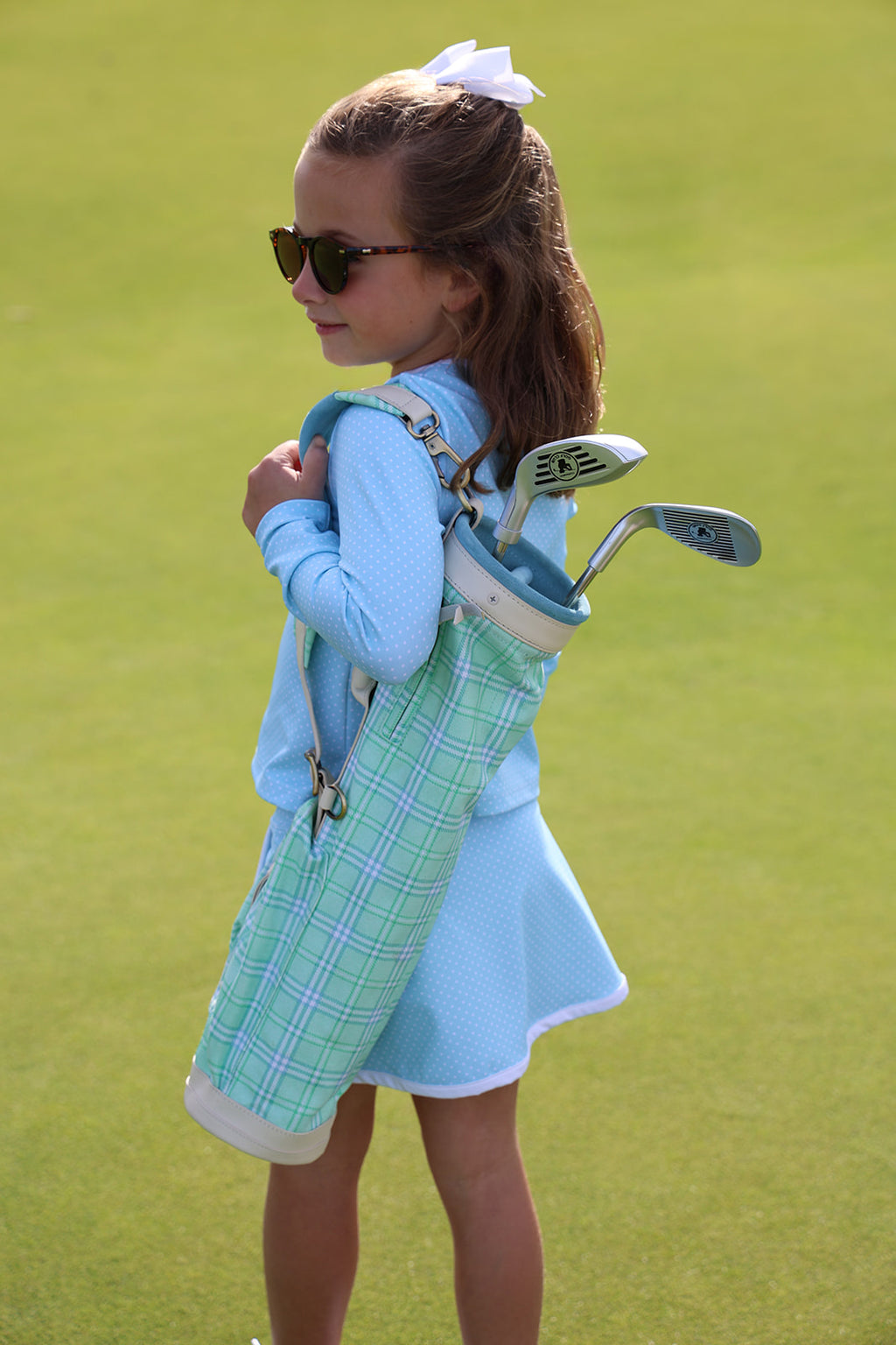 Pelham Manor Plaid - T.B.B.C x Little Sundays - Toddler Golf Bag