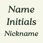 Personalization or Logo